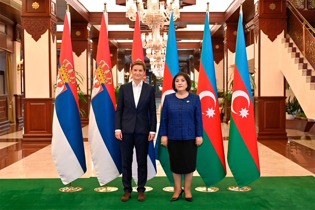 [[Sahibə Qafarova]] Ana Brnabiç ilə görüşdü