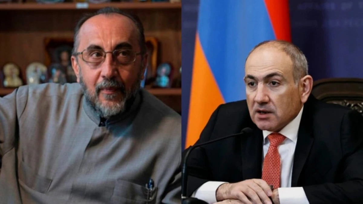 Ermənistanda arxiyepiskop [[hökumət çevrilişinə çağırışda]] təqsirləndirildi