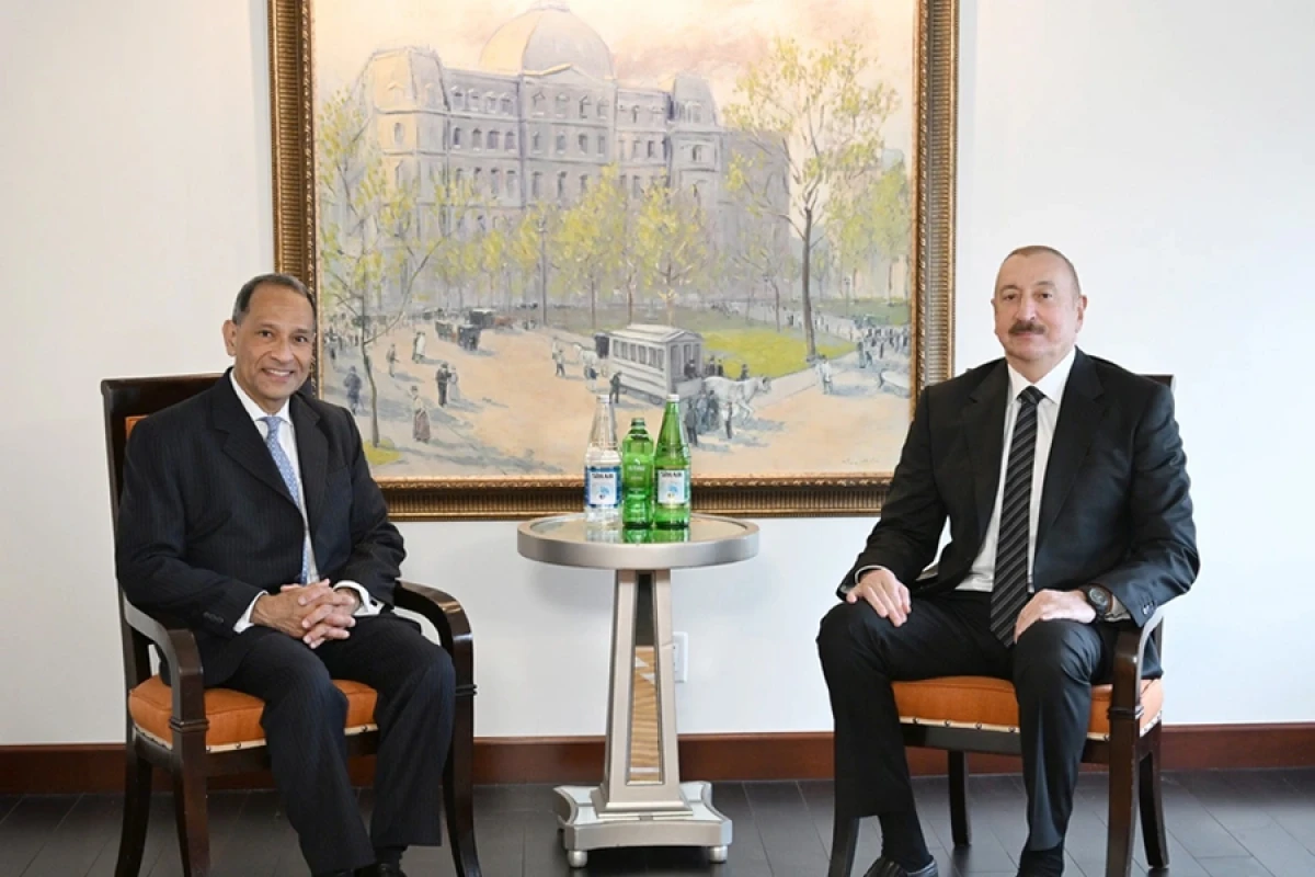 Prezident Nyu-Yorkda ABŞ Ticarət Palatasının baş vitse-prezidenti ilə görüşdü- [[YENİLƏNDİ]]