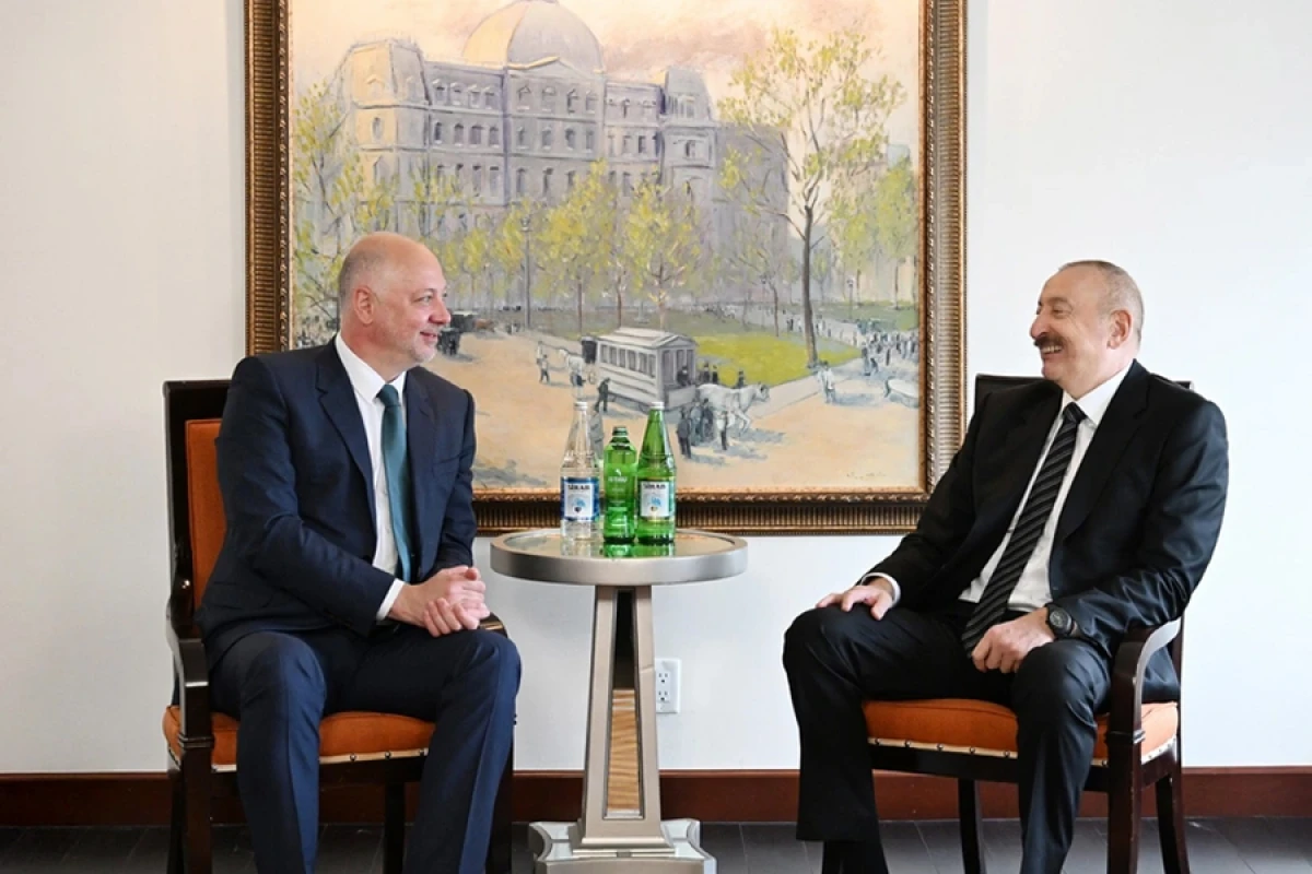 İlham Əliyevin Nyu-Yorkda Bolqarıstanın Baş naziri ilə görüşü oldu- [[YENİLƏNDİ]]
