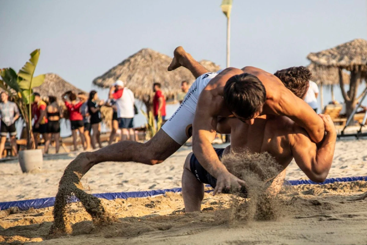 Çimərlik güləşçilərinin [[dünya çempionatı]] həyəcanı
