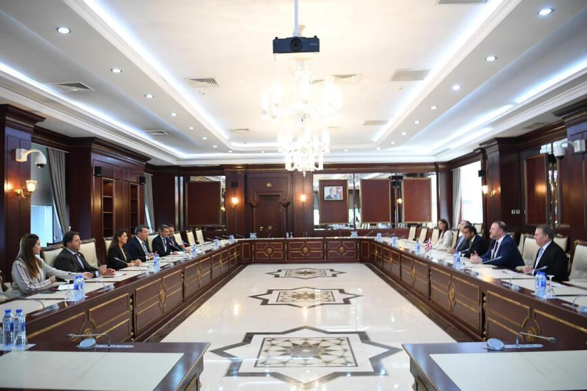 Milli Məclisdə [[Lord Aamer Safraz]] ilə görüş keçirildi