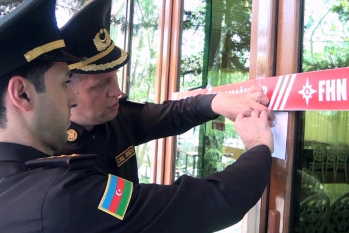 [[Şabranda]] yanğın təhlükəli restoranın fəaliyyəti dayandırıldı