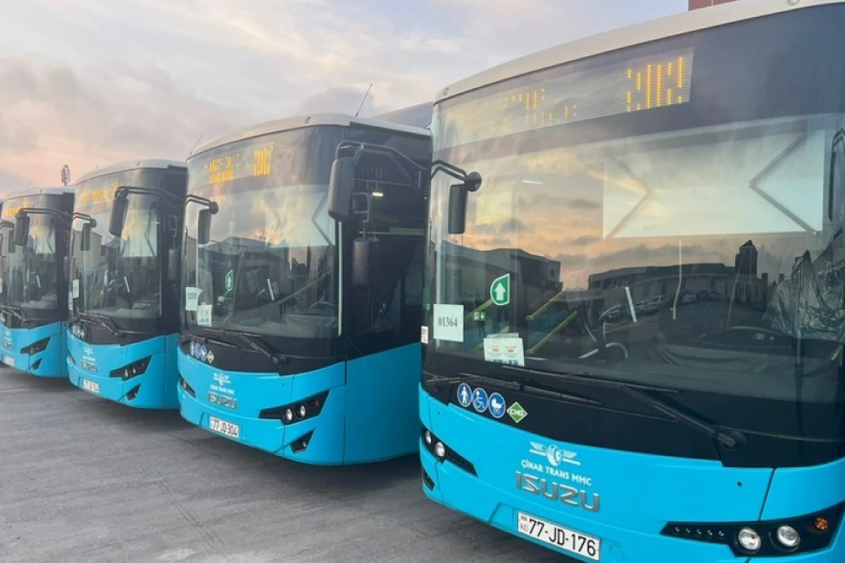 [[104 nömrəli]] marşrutun avtobusları yenilənir