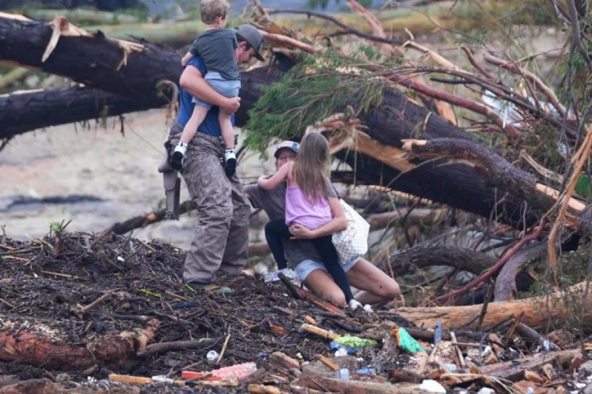 ABŞ-də daşqın - [[3 nəfər öldü]]