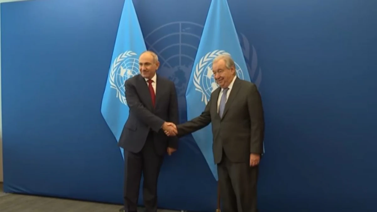 Paşinyan və Quterreş [[Ermənistan-Azərbaycan sülh sazişi]] ilə bağlı fikir mübadiləsi apardılar