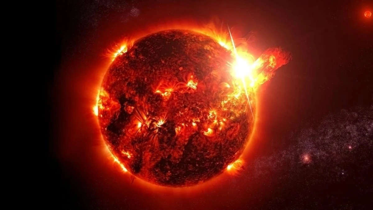 [[Günəşdə güclü partlayış]] qeydə alındı