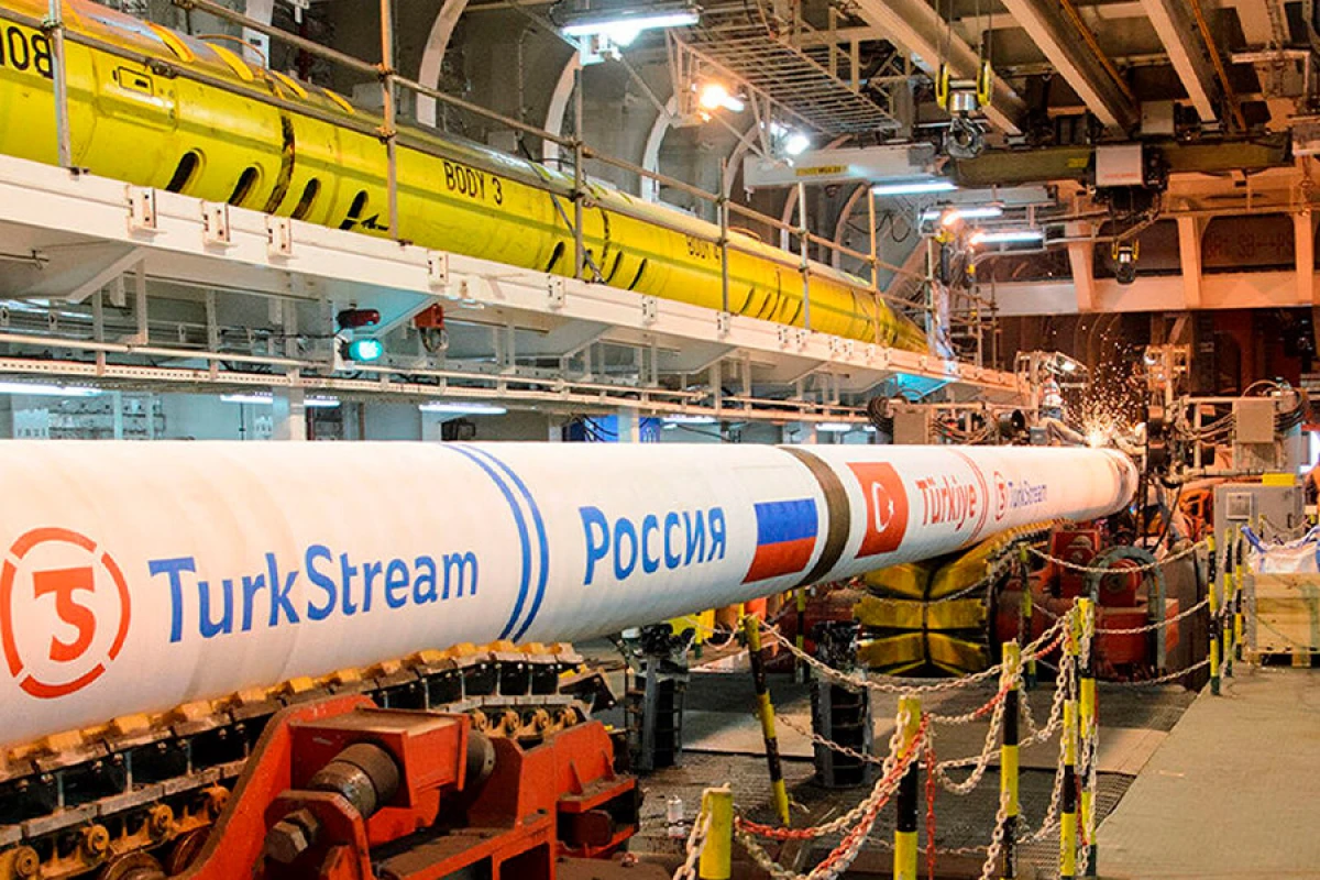 Rusiya Türkiyəyə [[qaz tədarükünü]] artırdı