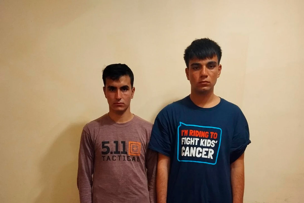 Dövlət sərhədini pozan [[Əfqanıstan vətəndaşları]] saxlanıldı