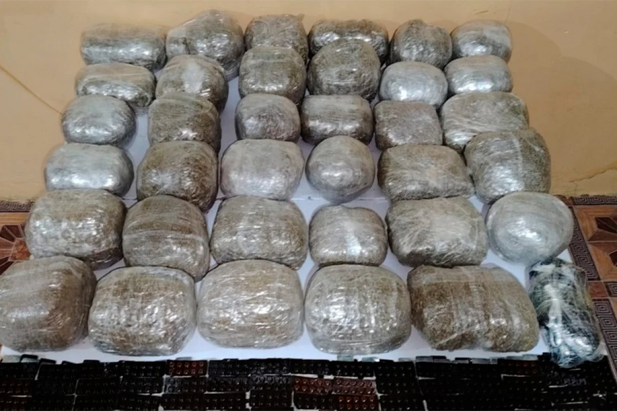 33 kiloqrama yaxın [[narkotik vasitə]] aşkarlandı