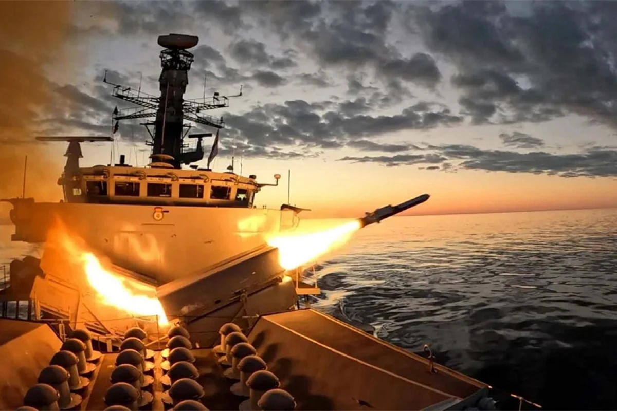 Britaniya ilk dəfə [[NSM raketlərindən]] istifadə etdi