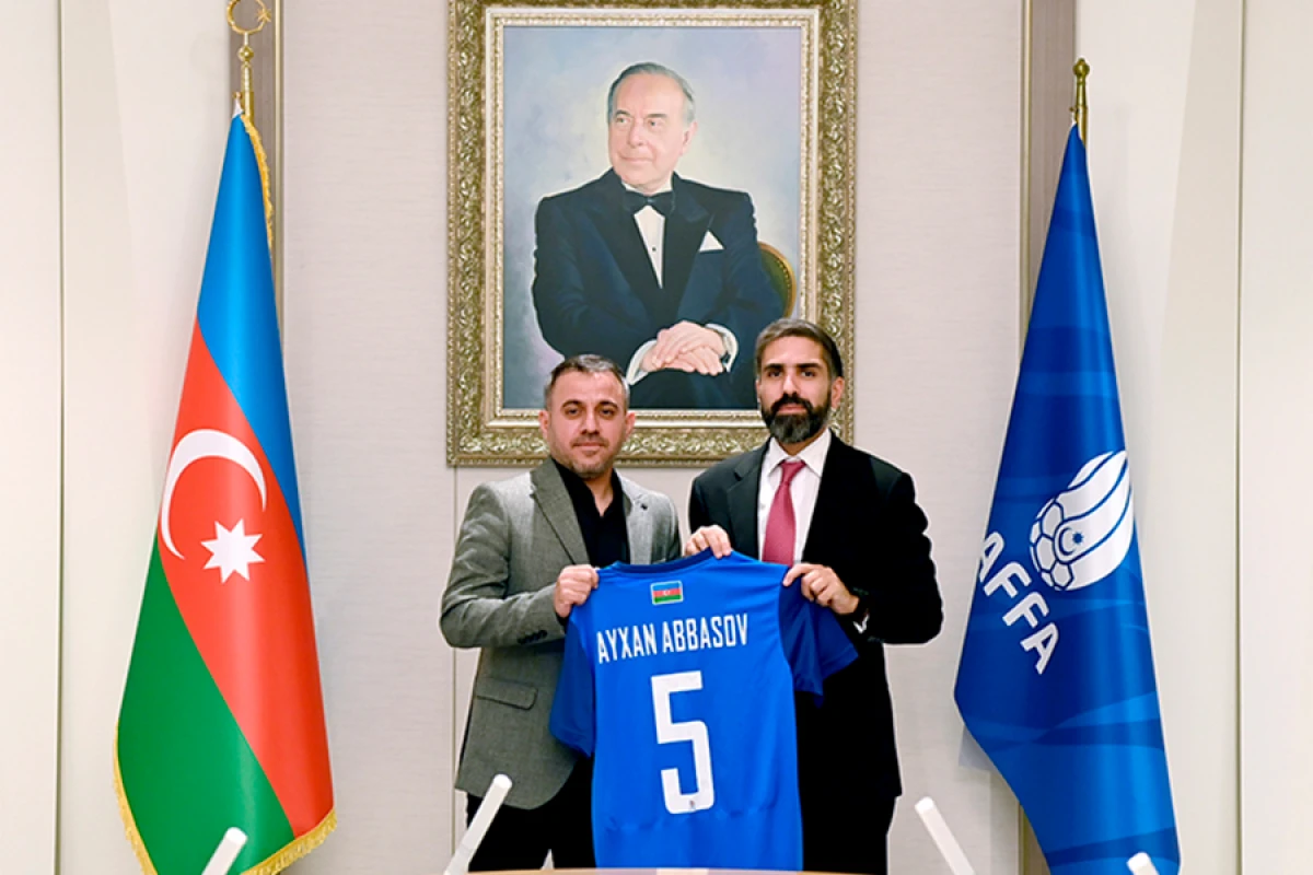 AFFA prezidenti [[Ayxan Abbasovla]] görüşdü