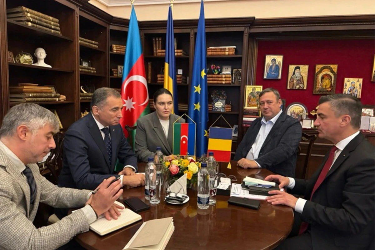 [[Qüdsi Osmanov]] Rumıniyanın Yassı şəhərinin meri ilə görüşdü