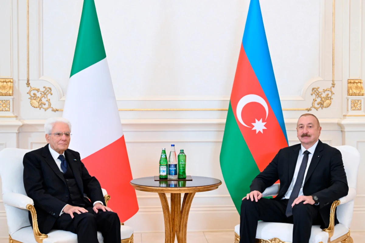 Azərbaycan və İtaliya Prezidentlərinin təkbətək görüşü keçirildi [[- YENİLƏNDİ]]