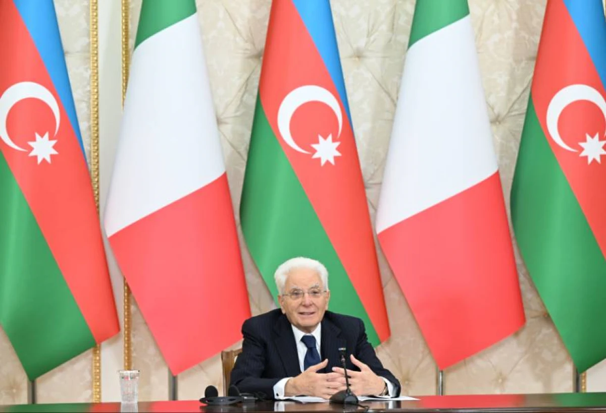 [[Matarella:]] "İtaliya Azərbaycanla dostluqdan çox məmnundur və bunu ən yüksək səviyyəyə qaldırmaq istəyir"