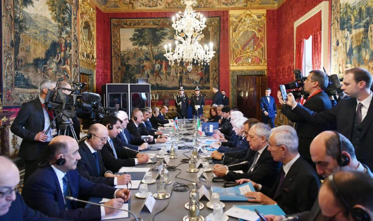 [[İtaliya mediası]] Prezident Sercio Mattarellanın Azərbaycana rəsmi səfərindən yazdı