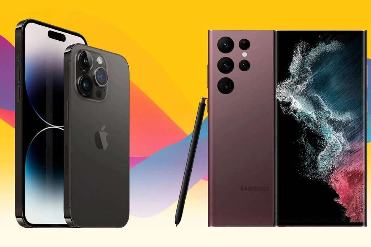 "Samsung" "iPhone"u [[geridə qoydu]]