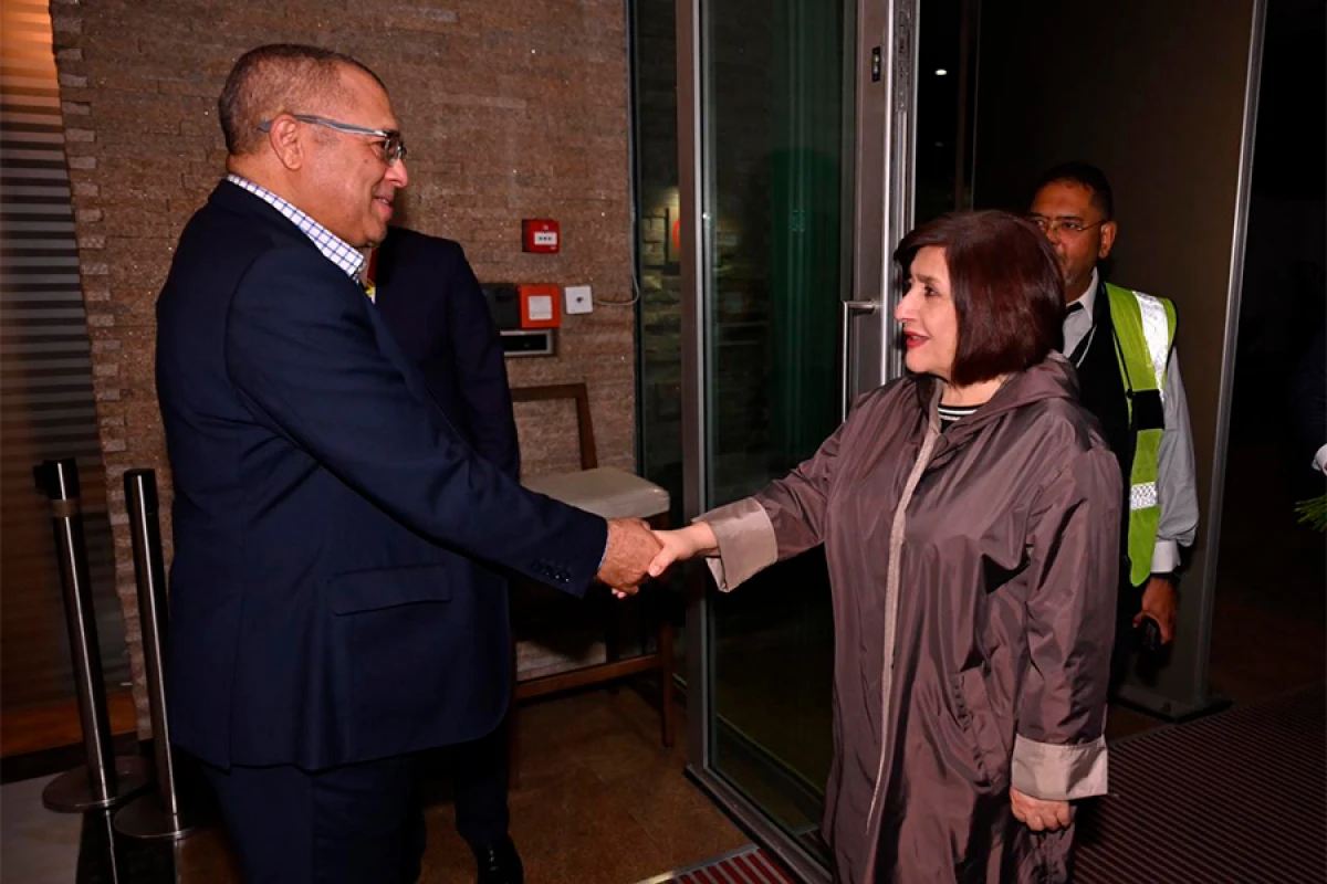 [[Sahibə Qafarova]] Cənubi Afrika Respublikasına  işgüzar səfərə gəldi