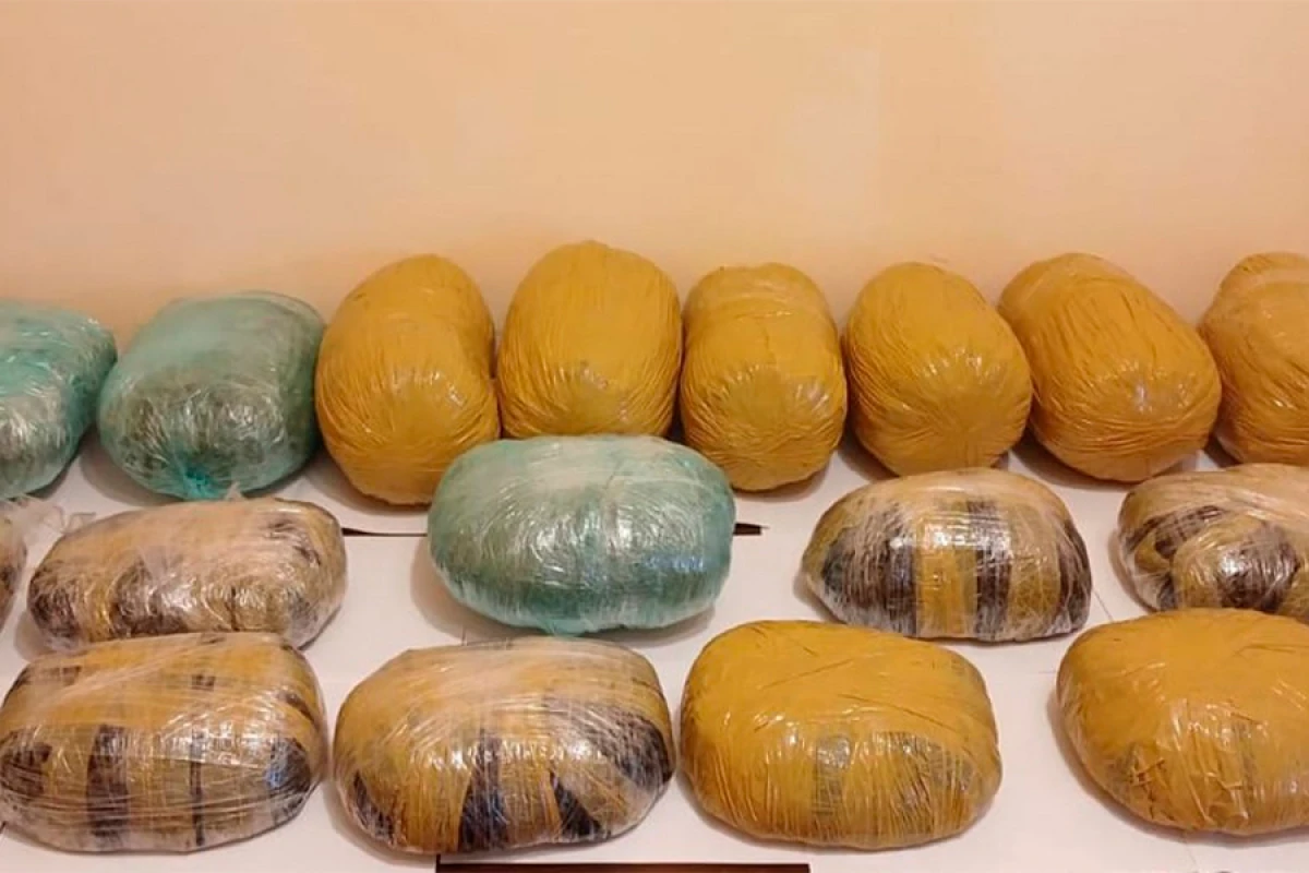 [[23 kiloqrama yaxın]] narkotik aşkarlandı