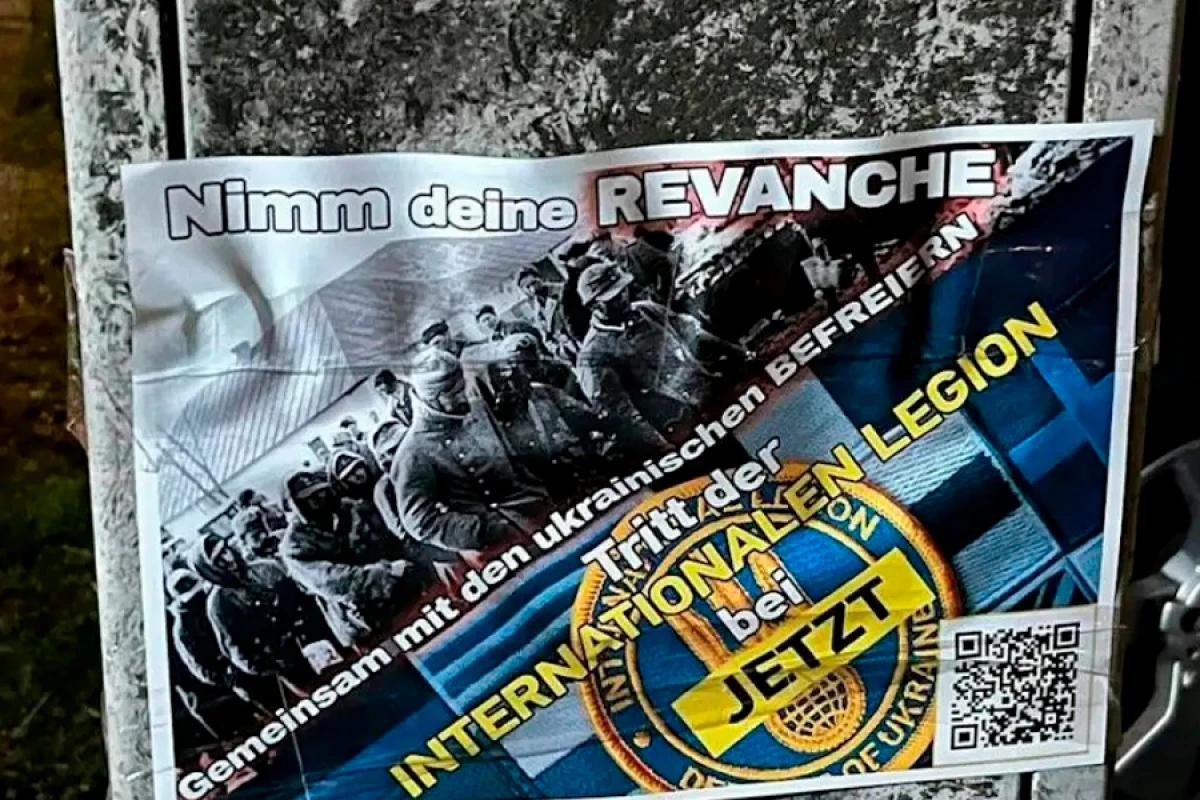 Berlin küçələrində [[müəmmalı vərəqələr asıldı]]