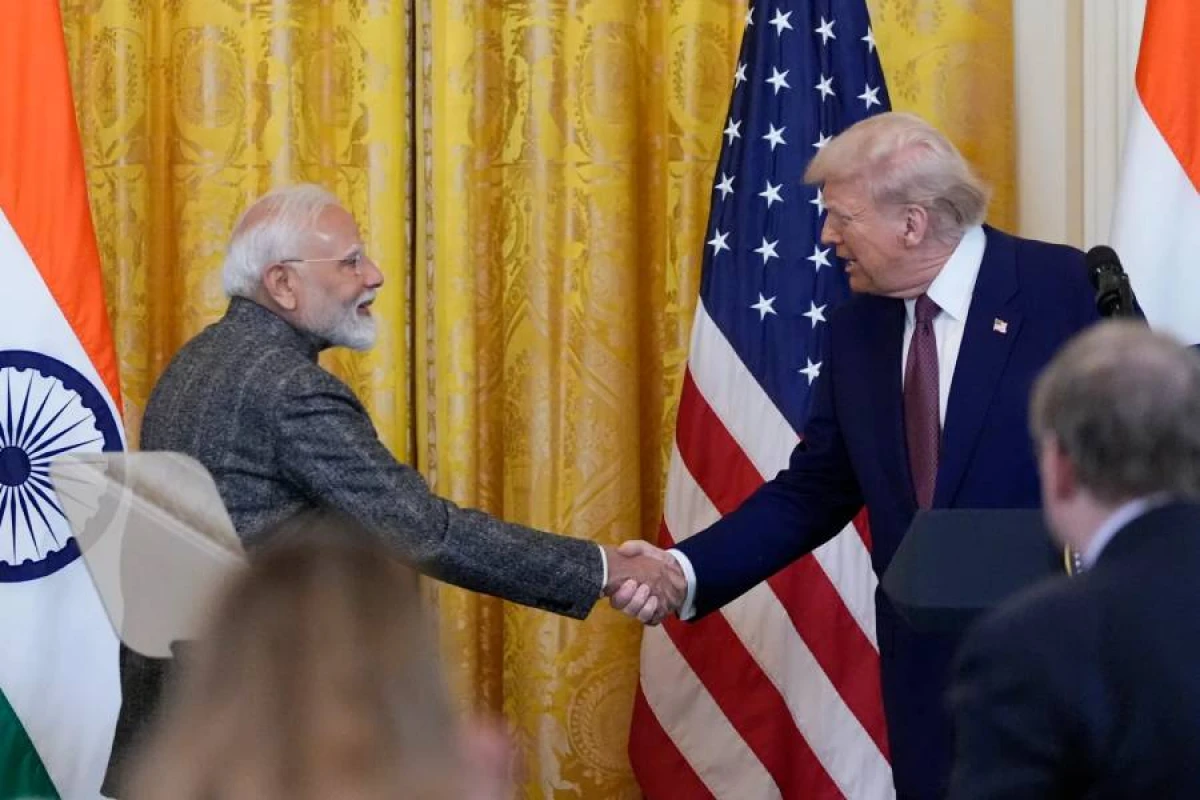 Tramp Hindistanın Baş naziri ilə [[Rusiya neftini müzakirə edəcək]]