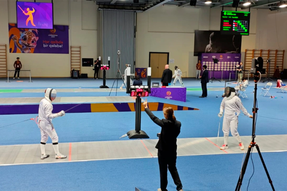 [[MDB Oyunları:]] Qılıncoynatmada ilk medal bürünc oldu