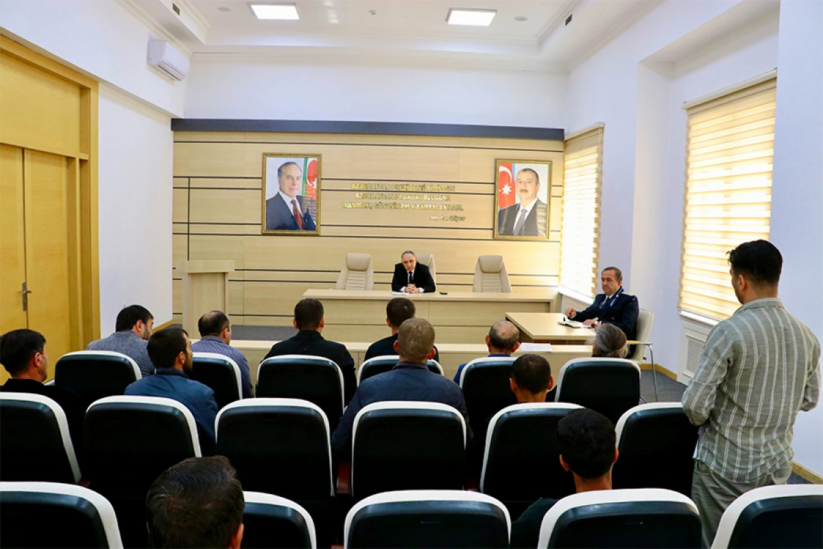 [[Baş prokuror]] Səbaildə vətəndaşları qəbul etdi