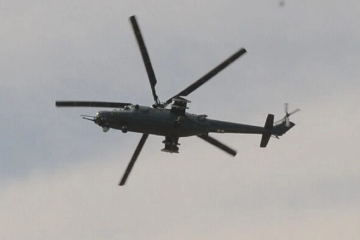 [[İranda]] helikopter qəzaya uğradı