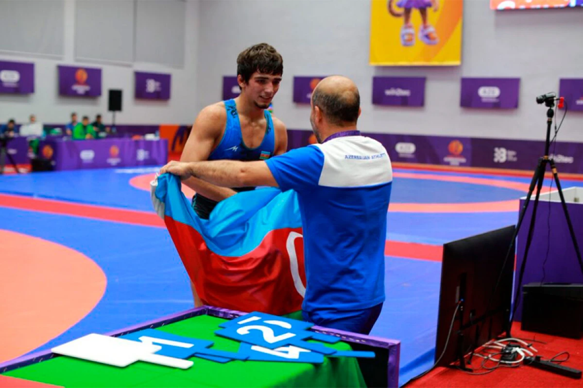 [[MDB Oyunları:]] Güləşçilərimiz ilk yarış günündə 7 medal qazandı