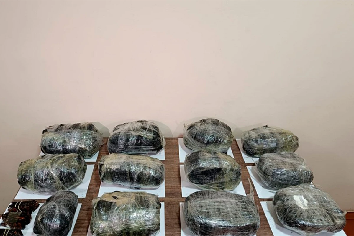 [[25 kiloqrama yaxın]] narkotik aşkarlandı