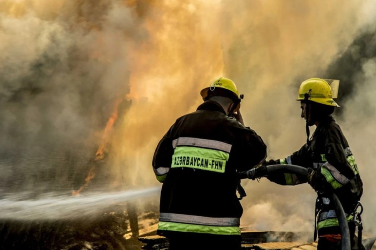 Səbail rayonunda yanğın söndürüldü [[- YENİLƏNDİ]]