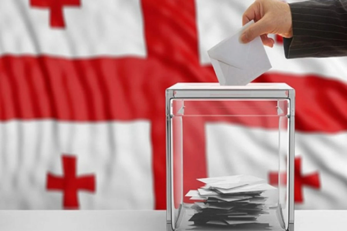 Gürcüstanda hakim partiya [[qalib gəldi]]