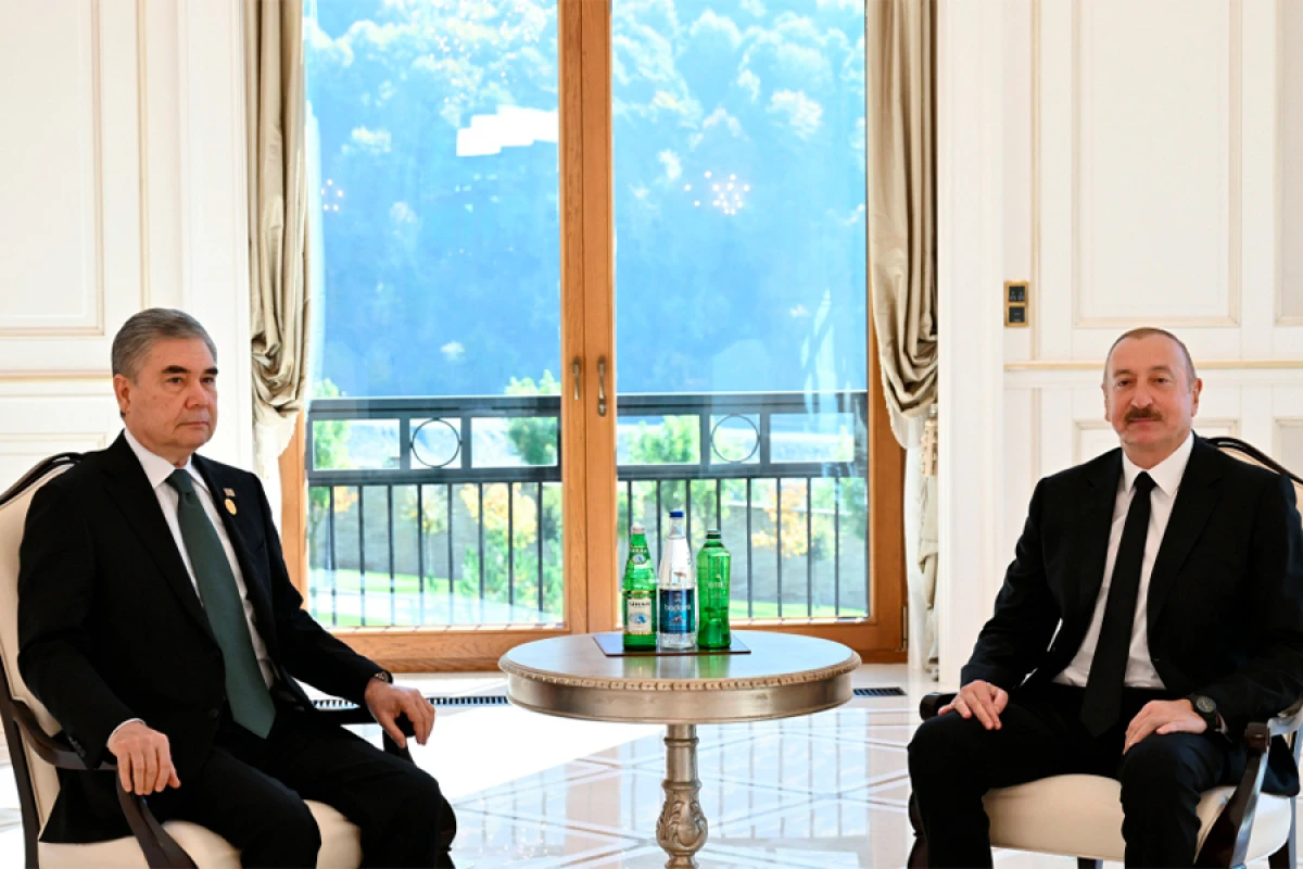 [[Azərbaycan Prezidenti İlham Əliyev]] Qəbələdə Türkmənistan Xalq Məsləhətinin Sədri ilə görüşdü