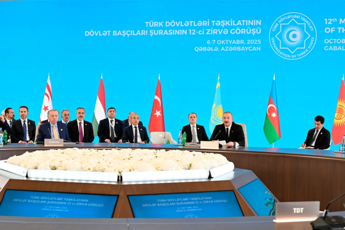 Qəbələdə Türk Dövlətləri Təşkilatının Dövlət Başçıları Şurasının 12-ci Zirvə Görüşü keçirildi -  [[- YENİLƏNDİ 4]]
