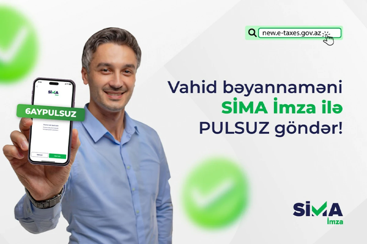 [[“SİMA İmza”]] ilə bağlı yenilik