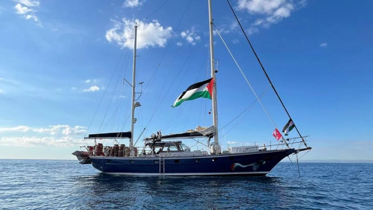 [[İsrail]] Qəzzaya gedən donanmanı saxladı