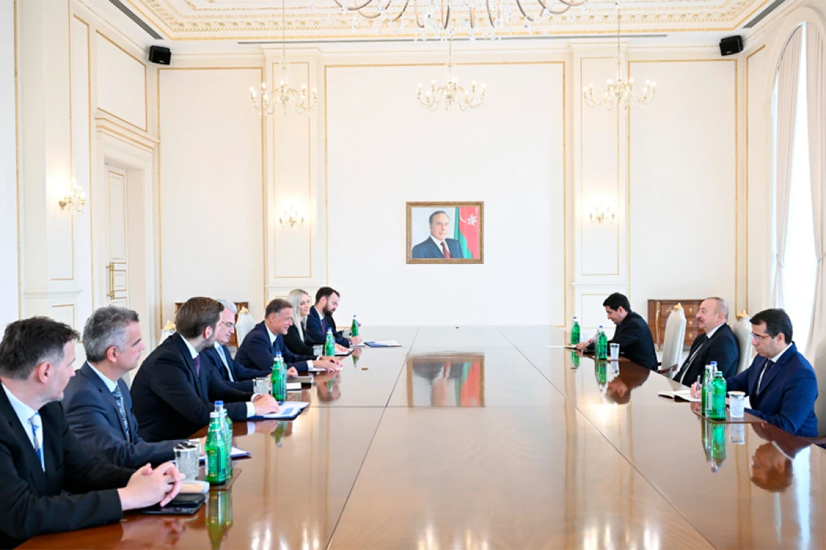 [[Prezident İlham Əliyev]] Xorvatiya parlamentinin nümayəndə heyətini qəbul etdi