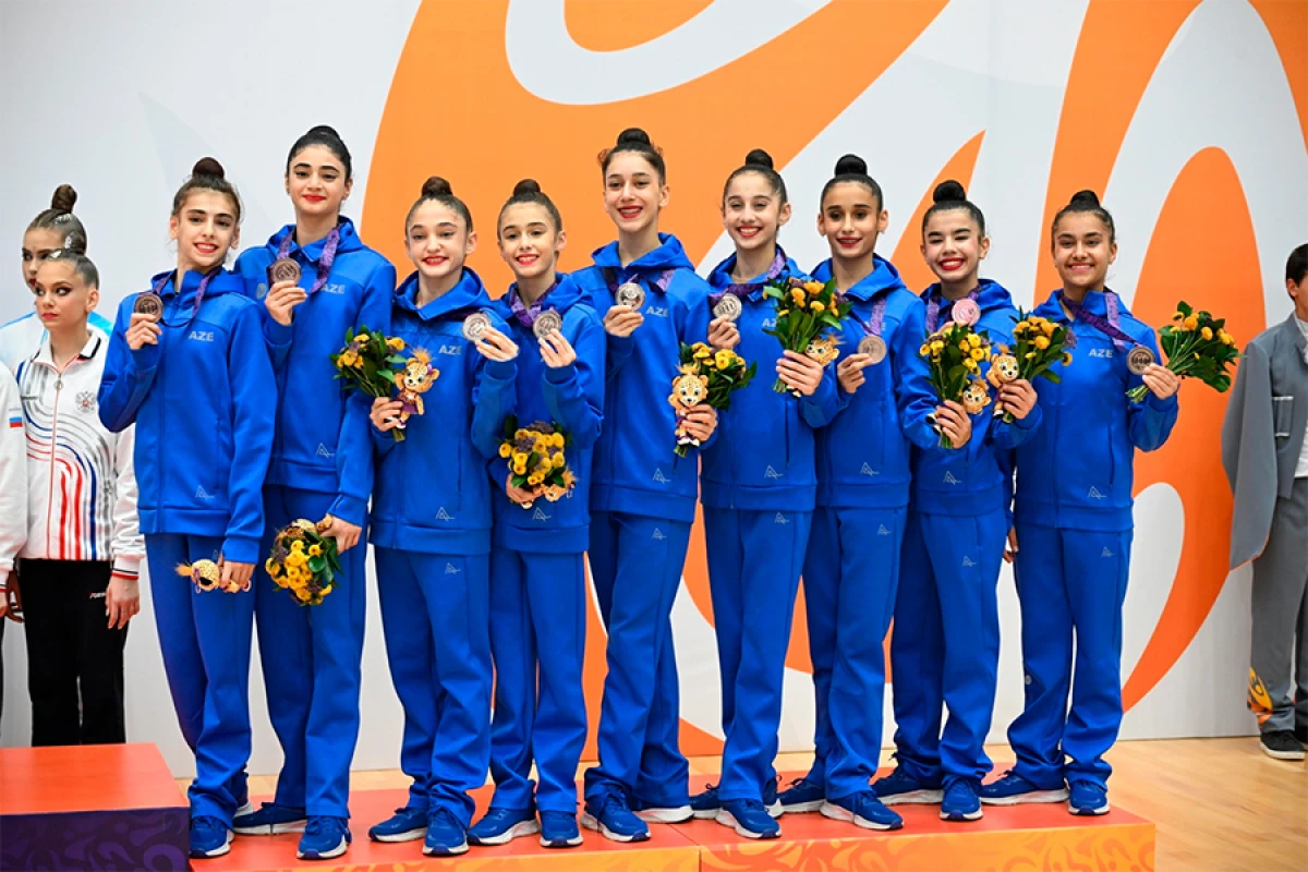[[III MDB Oyunları:]] Bədii gimnastlar daha iki medal qazandılar