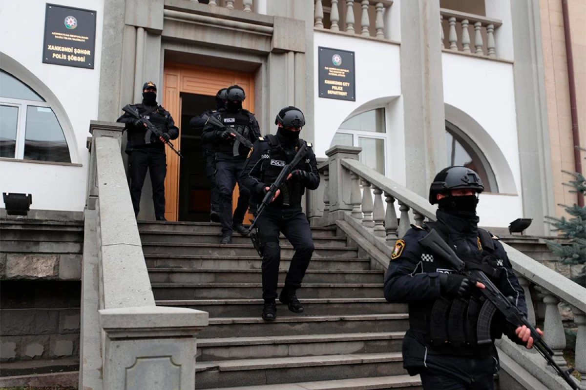 Xankəndidə [[qanunsuz silah əldə edən]] şəxslər saxlanıldı