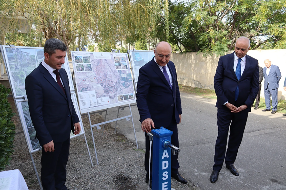 Qasımbəyli kəndinin [[su təchizatı]] yenidən quruldu