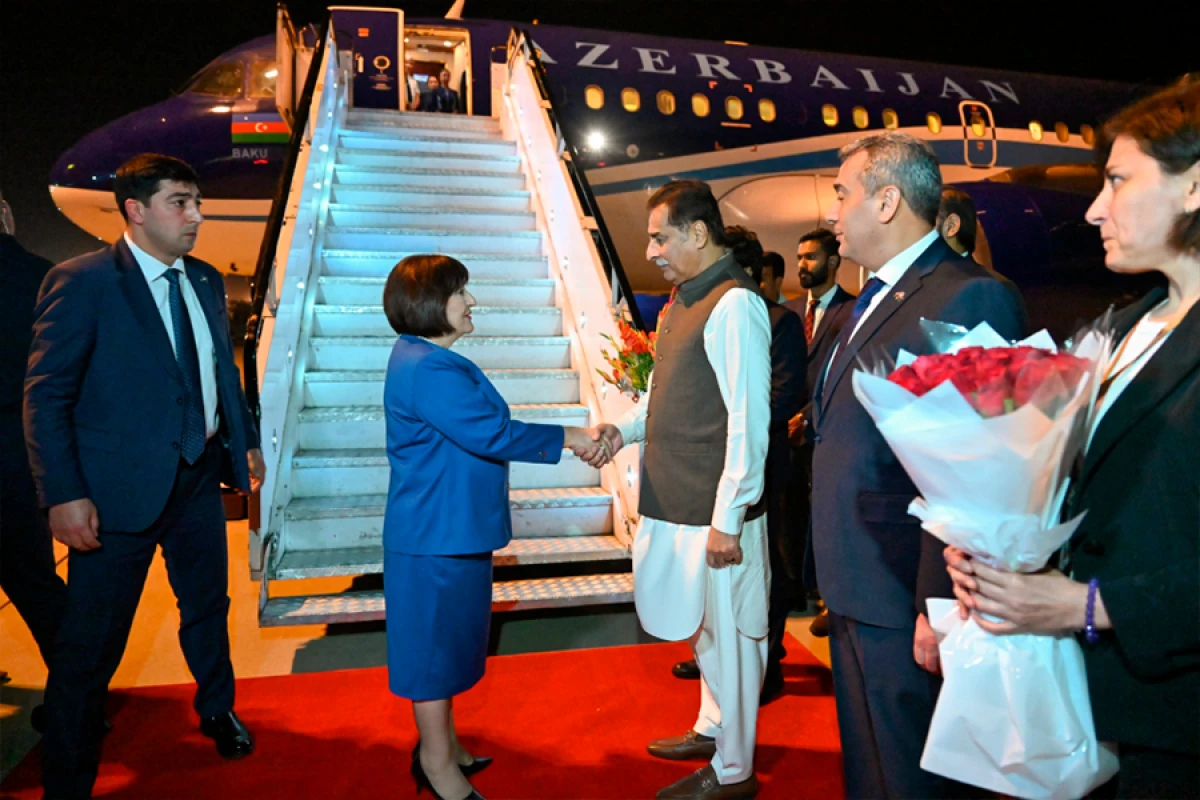 [[Sahibə Qafarova]] Pakistan İslam Respublikasına işgüzar səfərə getdi