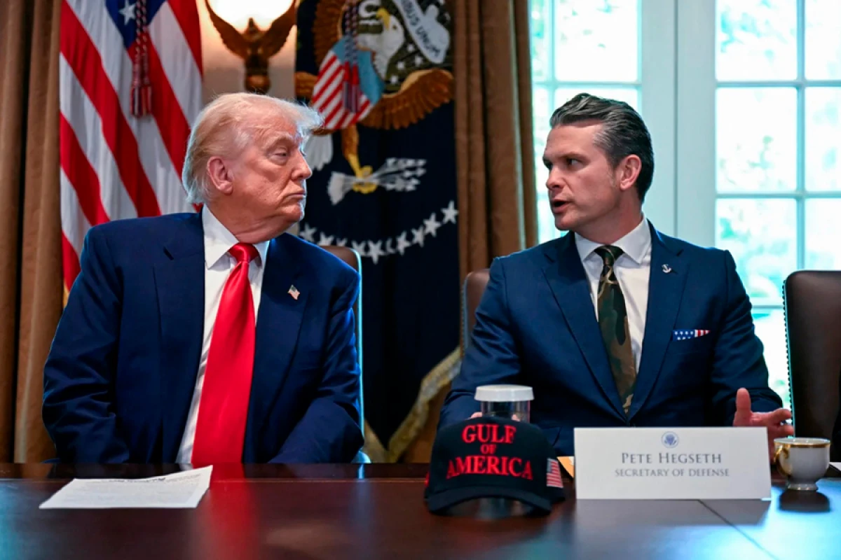 ABŞ-nin müharibə naziri Trampı [[“sülh prezidenti” adlandırdı]]