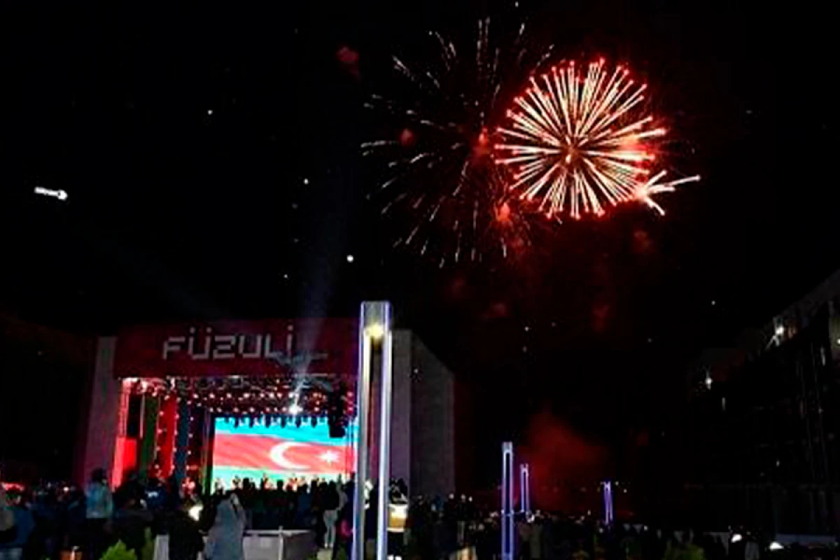 Füzulidə atəşfəşanlıq olacaq