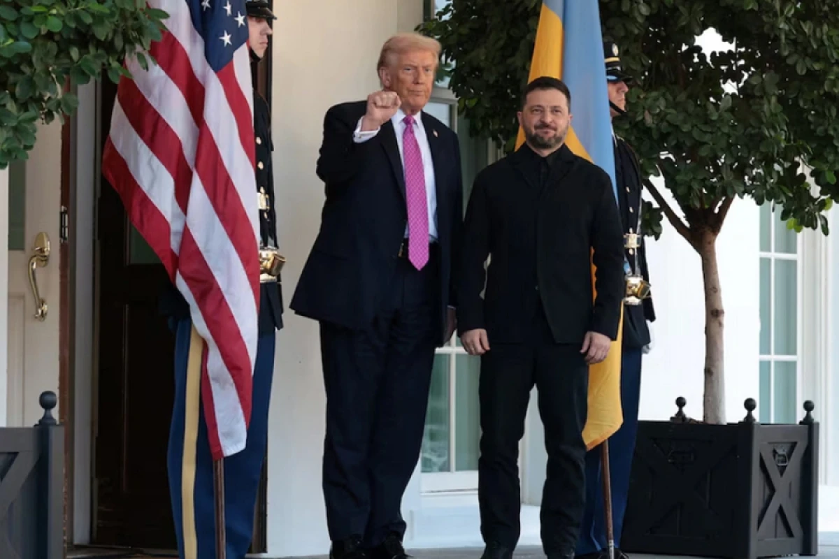 Ağ Evdə Trampla Zelenskinin görüşü başladı- [[YENİLƏNDİ]]