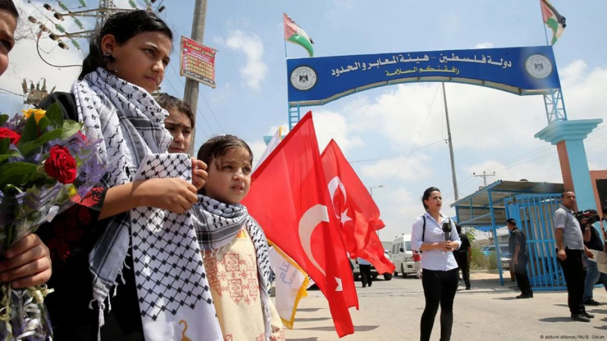 [[Türkiyə yardım konvoyu]] Qəzzaya daxil oldu