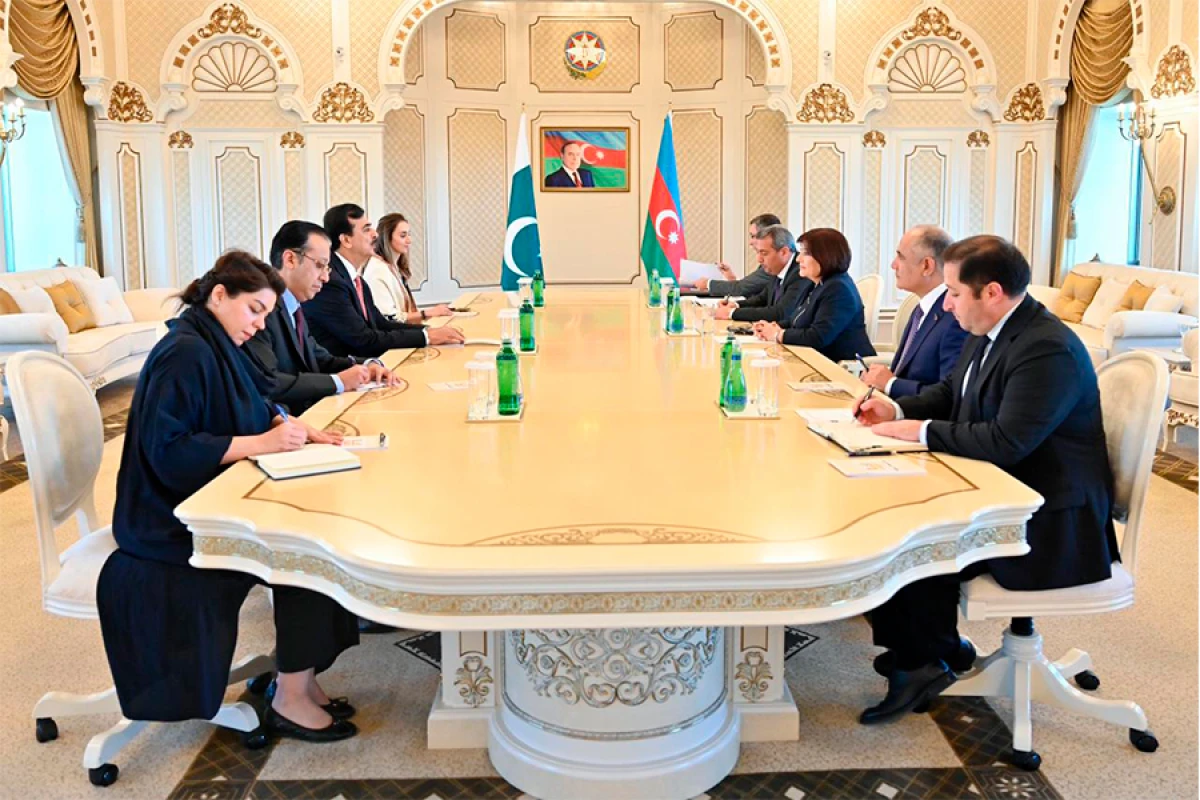 Milli Məclis və Pakistan Senatının [[sədrlərinin görüşü]] oldu