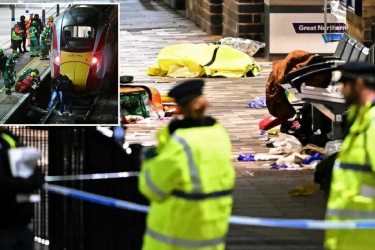 İngiltərədə qatarda insident: [[10 nəfər yaralandı]]