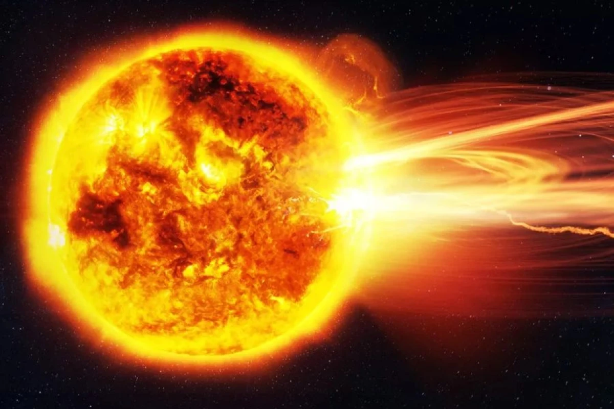 Günəşdə [[güclü partlayışlar]] başladı