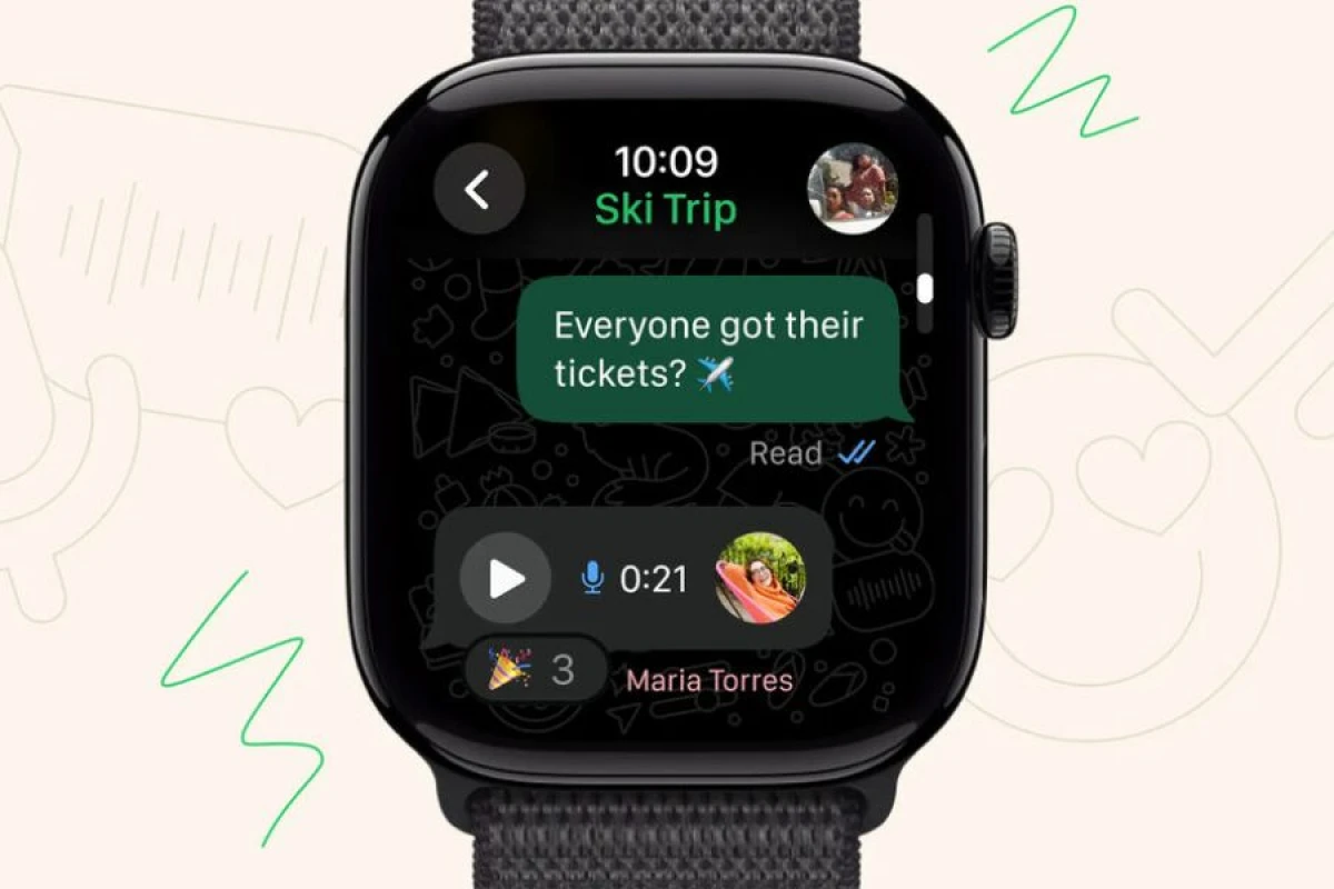 "WhatsApp" [["Apple Watch"a gəldi]]