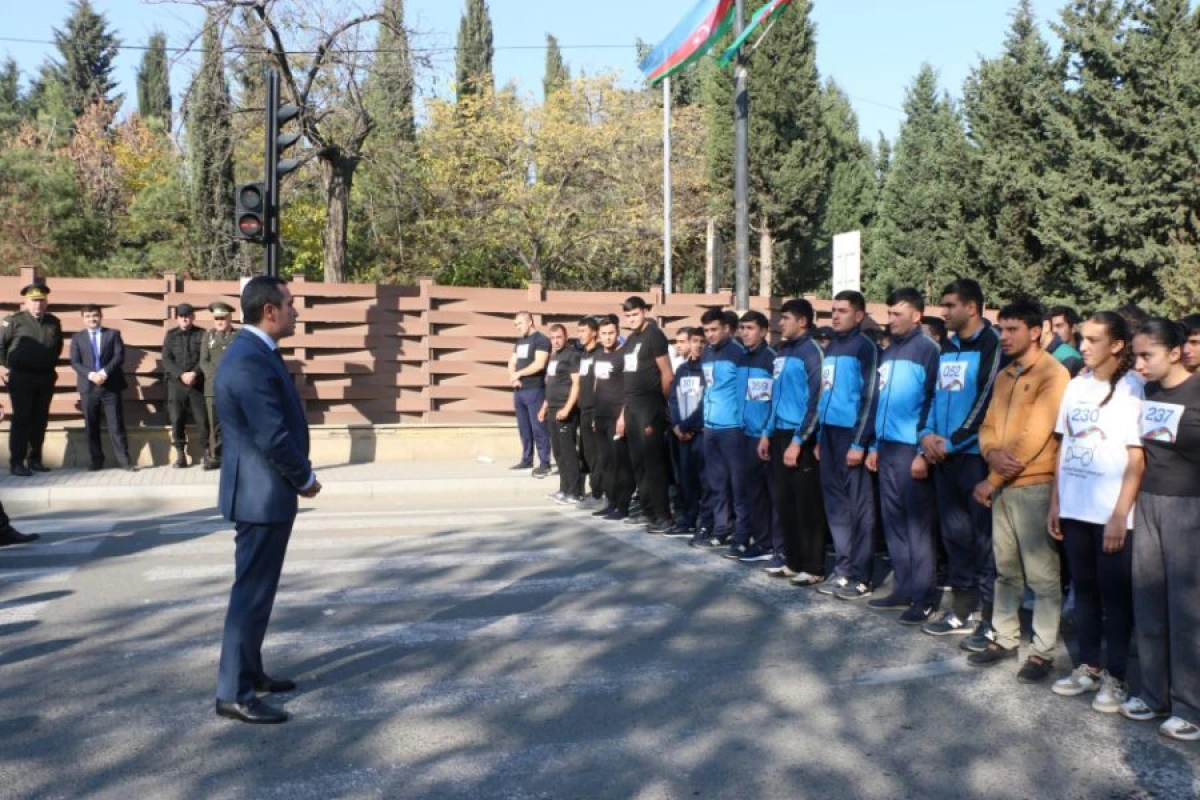 Şəmkirdə [[“Zəfər marafonu-2025”]] təşkil olunub
